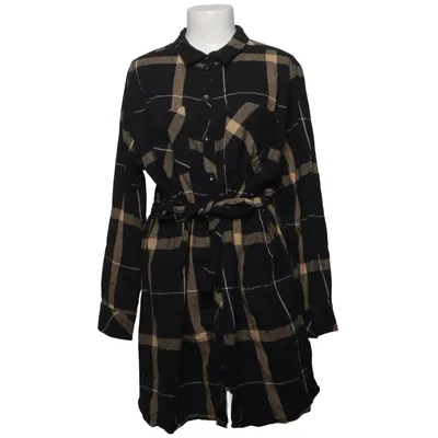 Robe chemise (Noir, Marron) de Takko Fashion Coton