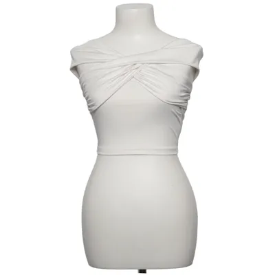 Crop top (White) from Cider Elastane, Polyester