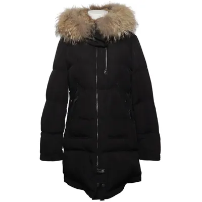 Vinterjacka (Svart) från Cedrico Polyester, Skinn