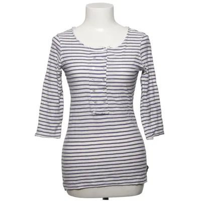 Henley shirt (Blue, White) from Maison Scotch