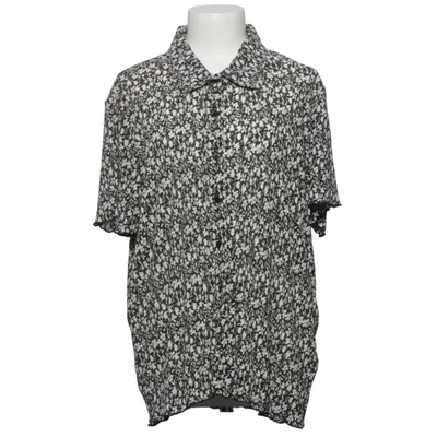 Kortärmad skjorta (Svart, Vit) från Nielsson Polyester