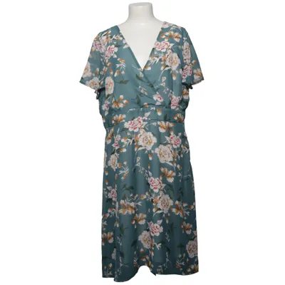 Dress (Blue, Multicolored) from Anna Field Curvy Polyester