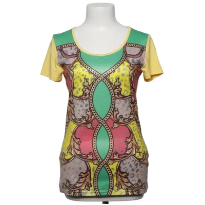 Haut (Jaune, Multicolore) de Saopaulo Élasthane, Polyester, Viscose
