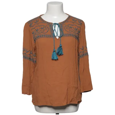 Bluse (Brun, Blå) fra Mango Casual