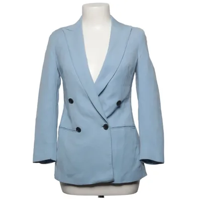 Blazer (Bleu) de SuiStudio Élasthane, Polyester, Soie, Laine