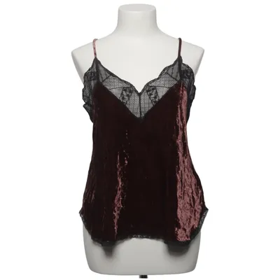 Top (Purple, Black) from Zadig & Voltaire Elastane, Polyamide, Viscose, Wool