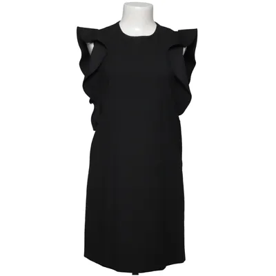 Klänning (Svart) från Zara Woman Elastan, Polyester, Viskos
