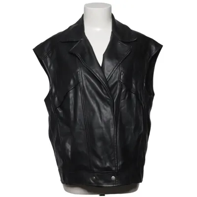Bikerväst (Svart) från Bershka Polyester