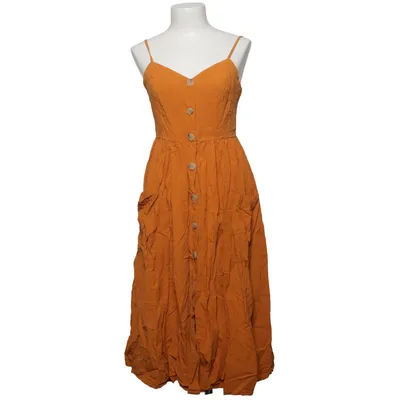 Dress (Orange) from Ottod'Ame Elastane, Linen, Tencel