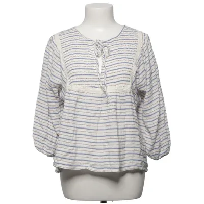 Bluse (Hvid, Blå, Flerfarvet) fra KiWi Saint-Tropez Bomuld, Linned, Viscose
