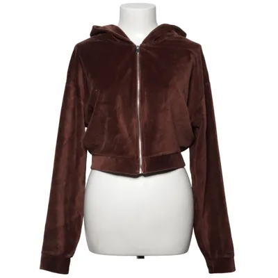 Huvtröja (Flirty Velour Hoodie) från NLY Trend Bomull, Polyester