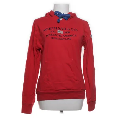 Huvtröja (Röd, Blå) från North Sails Bomull