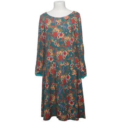 Dress (Blue, Multicolored) from Du Milde Elastane, Viscose