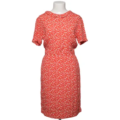Dress (Red, White) from Ganni Viscose