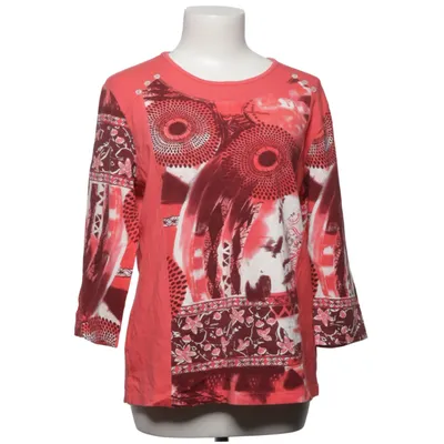 Top (Red, Multicolored) from Jacett Cotton, Elastane, Modal