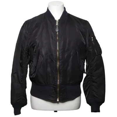 Bomberjacka (Svart) från Alpha Industries Polyamid, Polyester