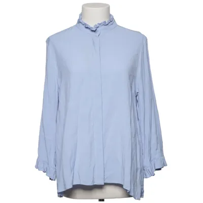 Blouse (Blue) from The Shirt Factory Viscose