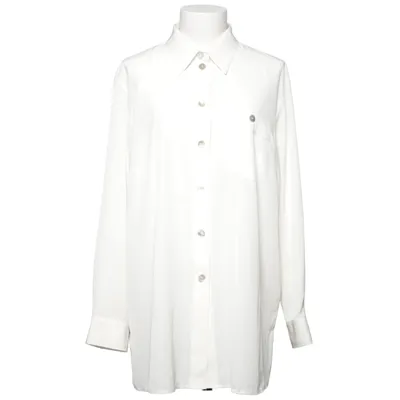 Blouse (Blanc) de Tru Polyester
