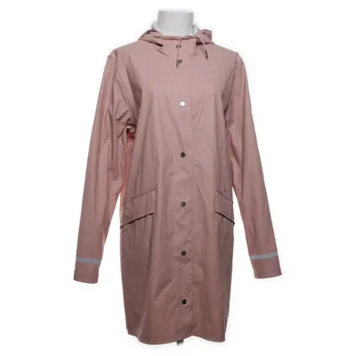 Regnfrakke (Pink) fra Lindex Polyurethan