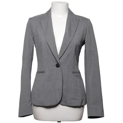 Kavaj (Grå) från Zara Basic Collection Elastan, Polyester, Viskos