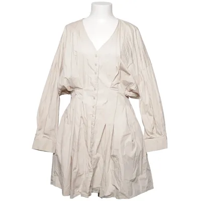 Skjortklänning (Beige) från Wolczanka Bomull