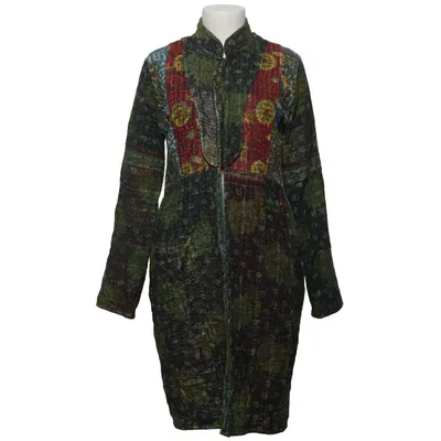 Kappa (Grön, Flerfärgad) från Oriental Vintage Bomull