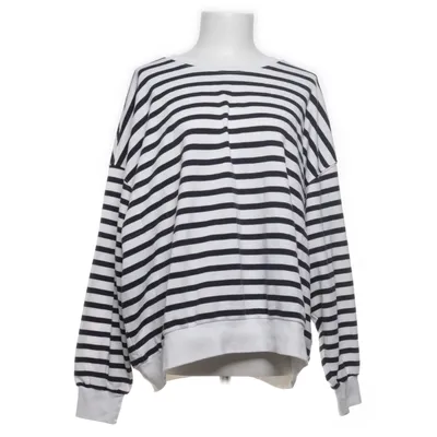 Collegetröja (Vit, Svart) från H&M Bomull, Polyester