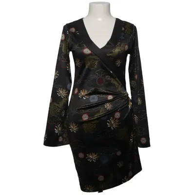 Jurk (Zwart, Meerkleurig) van Topstudio Elastaan, Polyester