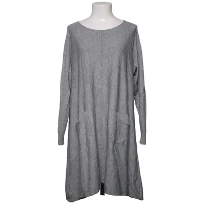 Dress (Gray) from Mix By Polyamide, Polyester, Viscose