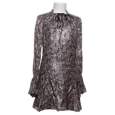 Klänning (Flerfärgad) från H&M Conscious Collection Exclusive Lyocell, Metallfiber, Polyester, Silke