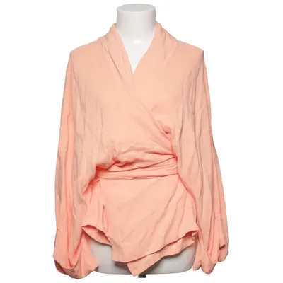 Wikkelblouse (Beige) van Rodebjer Viscose