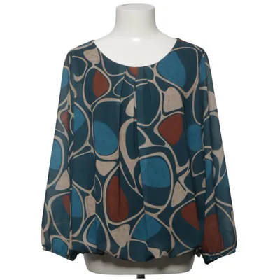 Bluse (Blau, Braun, Beige, Mehrfarbig) von Pittarello Elasthan, Polyester, Viskose