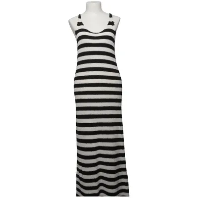 Robe longue (Noir, Blanc) de Mango Basics