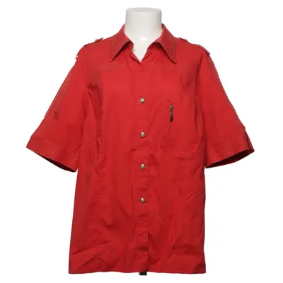 Short sleeve shirt (Red) from Marina Rinaldi Cotton, Elastane