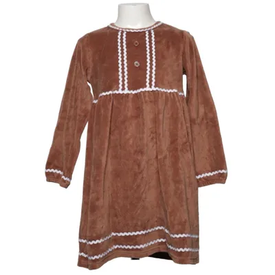 Robe (Marron, Blanc) de Åhléns Kids Coton, Polyester