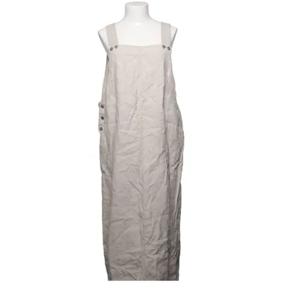 Hängselklänning (Beige) från H&M Mama Linne