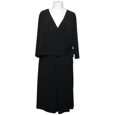 Wrap dress (Black) from Merona Elastane, Polyamide, Polyester
