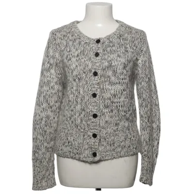 Cardigan (Grijs, Wit) van Hennes Acryl, Mohair