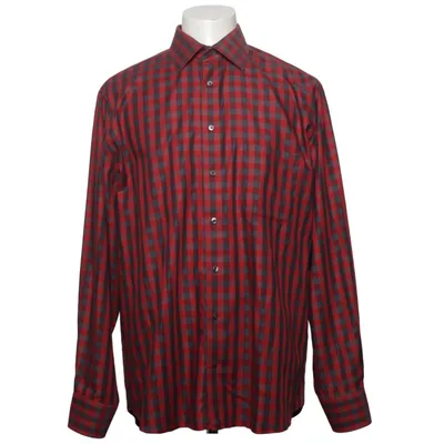 Chemise (Rouge, Gris) de Oscar of Sweden Coton