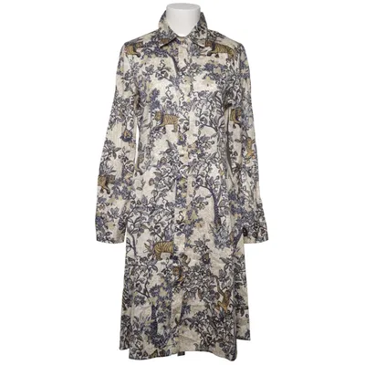 Blousejurk (Beige, Blauw, Meerkleurig) van Sem Per Lei Katoen, Elastaan