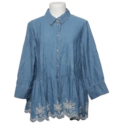 Denim shirt (Canberra Brod Angl Ls Dnm Shirt Qyt) from ONLY Cotton