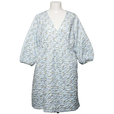 Wrap dress (Blue, Yellow, White) from Bestseller Polyester