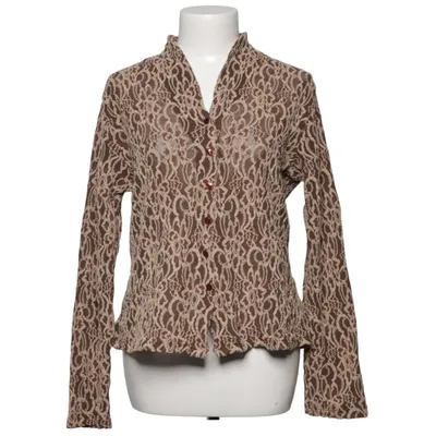 Blouse (Marron, Beige) de Anne Fontaine Polyamide, Polyester, Viscose