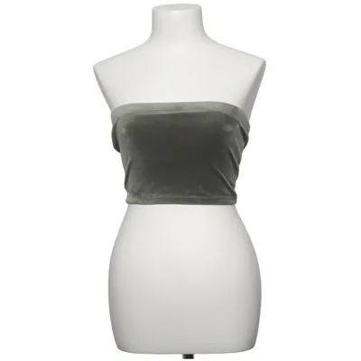 Tube top (Green) from Fashion Nova Elastane, Polyester