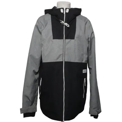 Ski jacket (Gray, Black) from Colour Wear Polyester