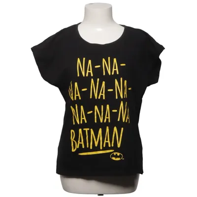 T-shirt (Sort, Gul) fra Batman Bomuld