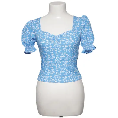 Crop top (Blå, Vit) från Pitaya Elastan, Polyester