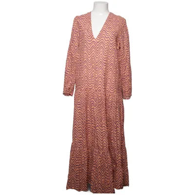 Långklänning (Beige, Lila, Flerfärgad) från Zara Bomull