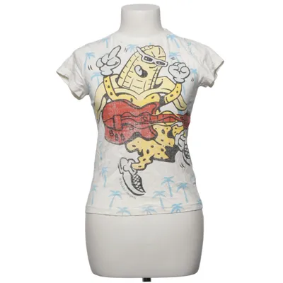 T-shirt (Hvid, Flerfarvet) fra Gul & Blå Bomuld