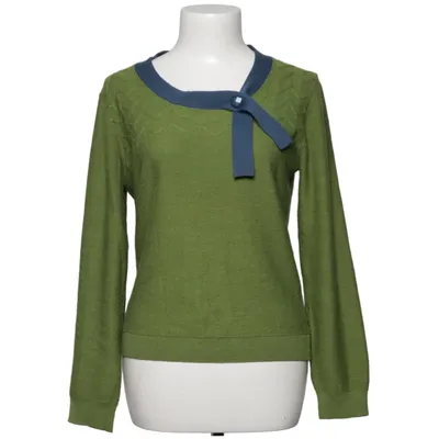 Sweater (Grøn, Blå) fra Edith & Ella Akryl, Uld